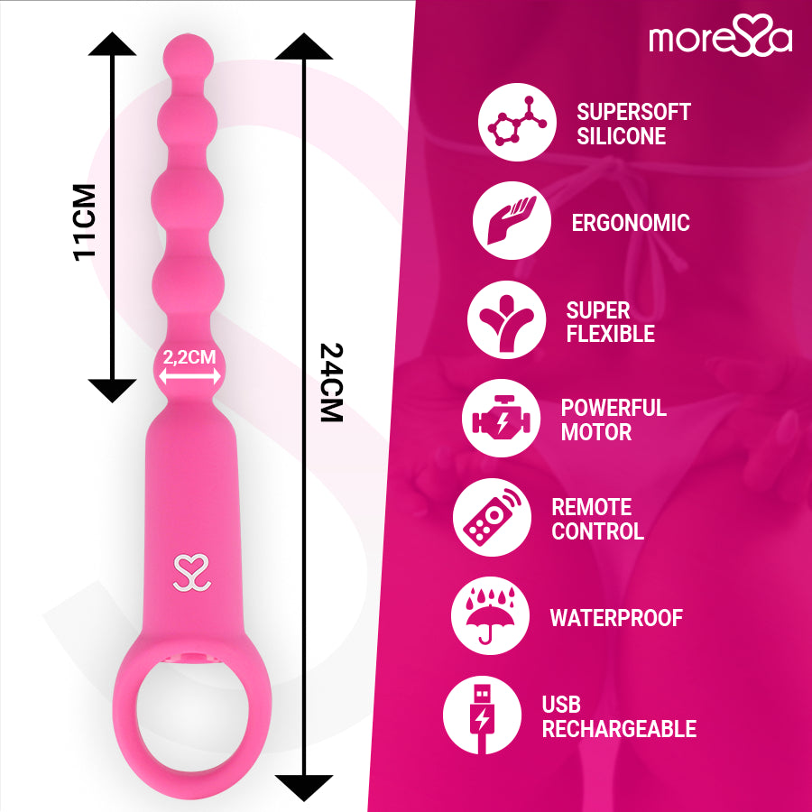MORESSA RONIE CONTROLE REMOTO PRAZER ANAL ROSA