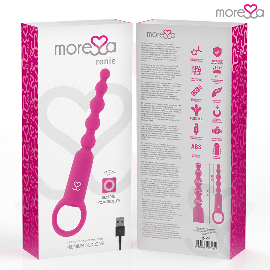 MORESSA RONIE CONTROLE REMOTO PRAZER ANAL ROSA