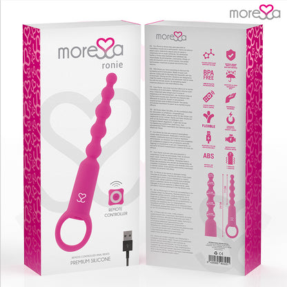 MORESSA RONIE CONTROLE REMOTO PRAZER ANAL ROSA