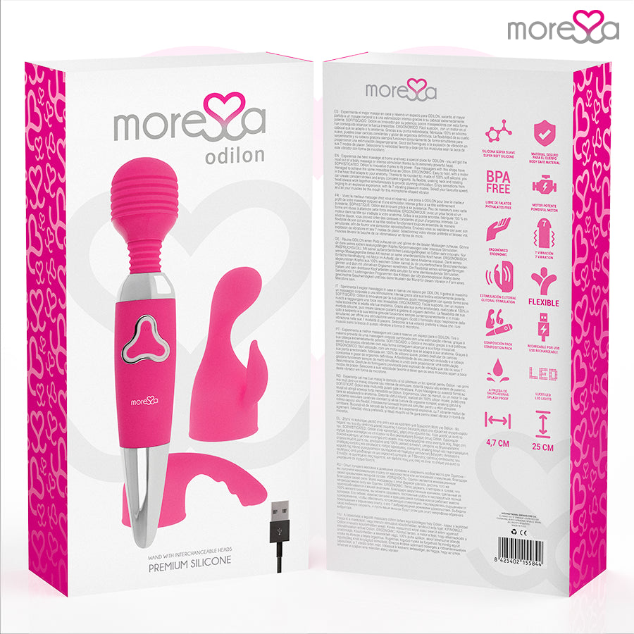 MORESSA ODILON PREMIUM SILICONE RECARREGVEL