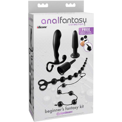 ANAL FANTASY ELITE COLLECTION KIT ANAL FANTASY PARA INICIANTES PRETO