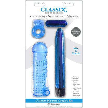 CLASSIX KIT PARA CASAIS DE PRAZER SUPREMO AZUL