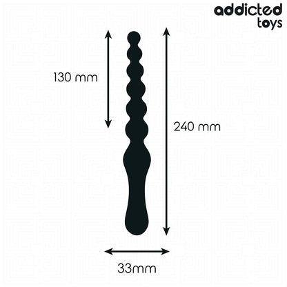 ADDICTED TOYS MASSAGEADOR ANAL 24 CM
