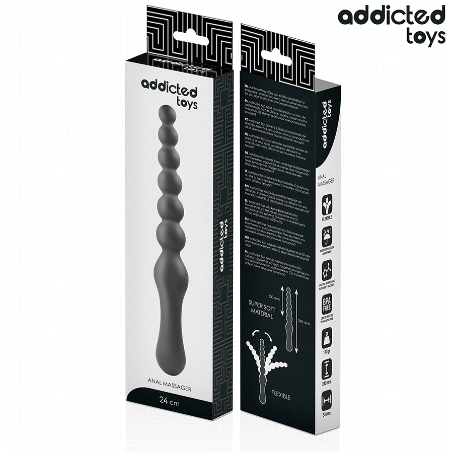 ADDICTED TOYS MASSAGEADOR ANAL 24 CM