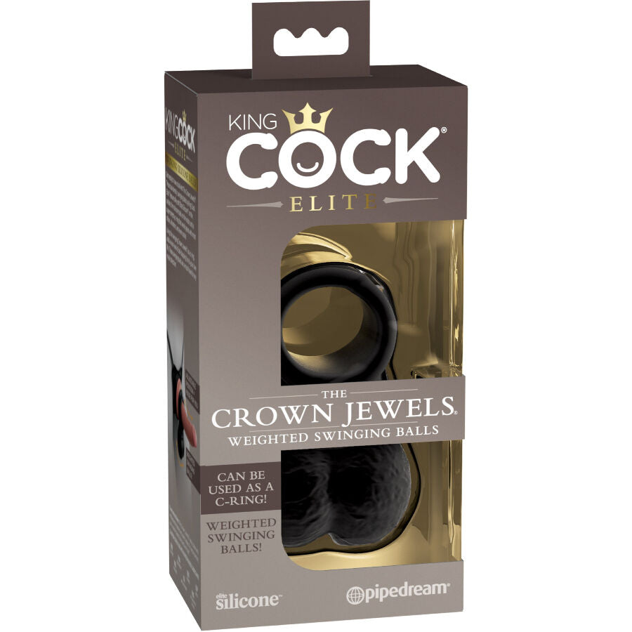 KING COCK AS JOIAS DA COROA BOLAS DE SILICONE COM PESAGEM E BALANyO