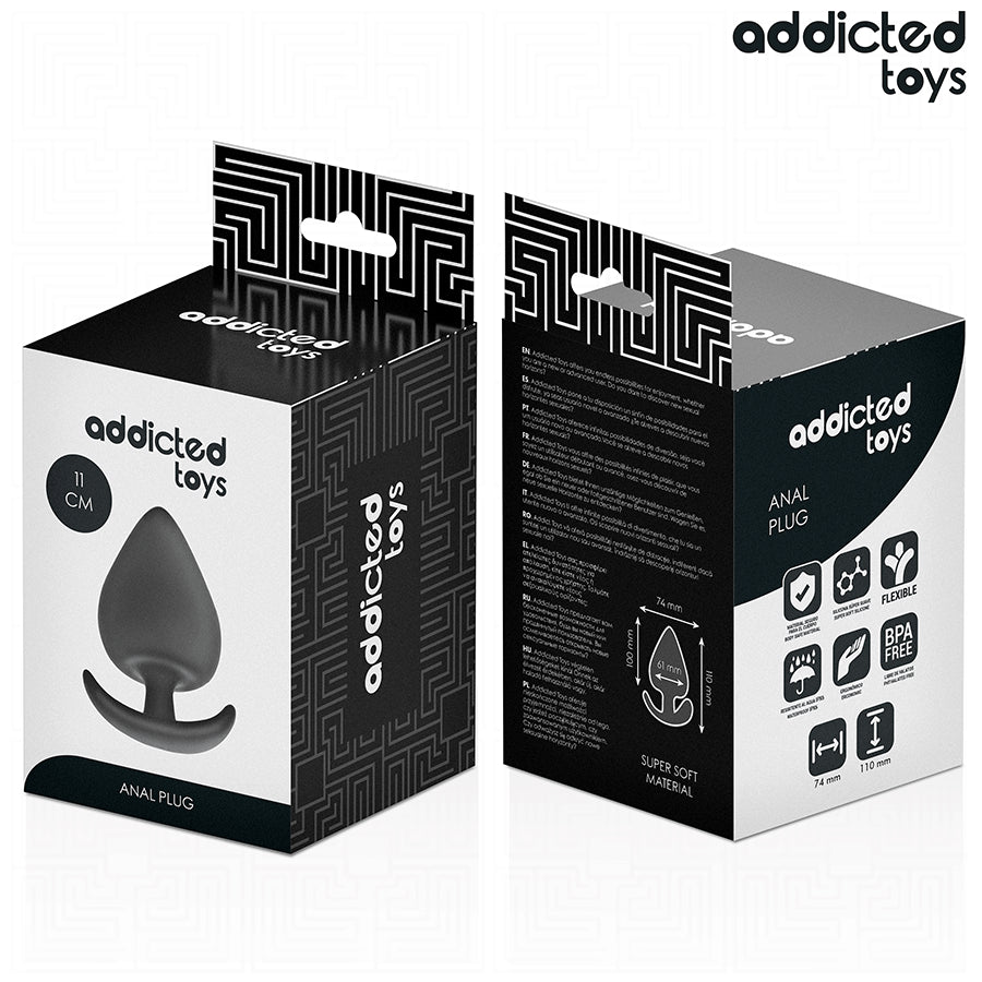 ADDICTED TOYS PLUG ANAL TAMANHO XXL 11 CM