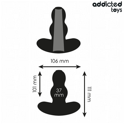 ADDICTED TOYS PLUG ANAL OCO TAMANHO L 111 CM