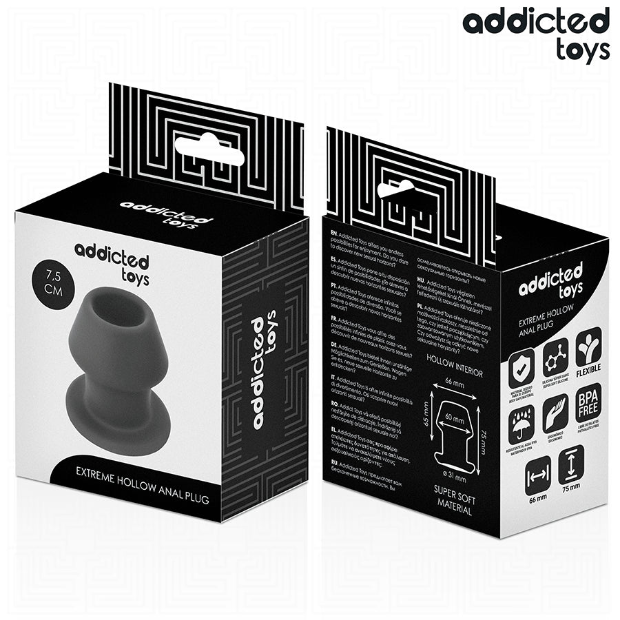ADDICTED TOYS PLUG ANAL EXTREMO OCO TAMANHO S 75 CM