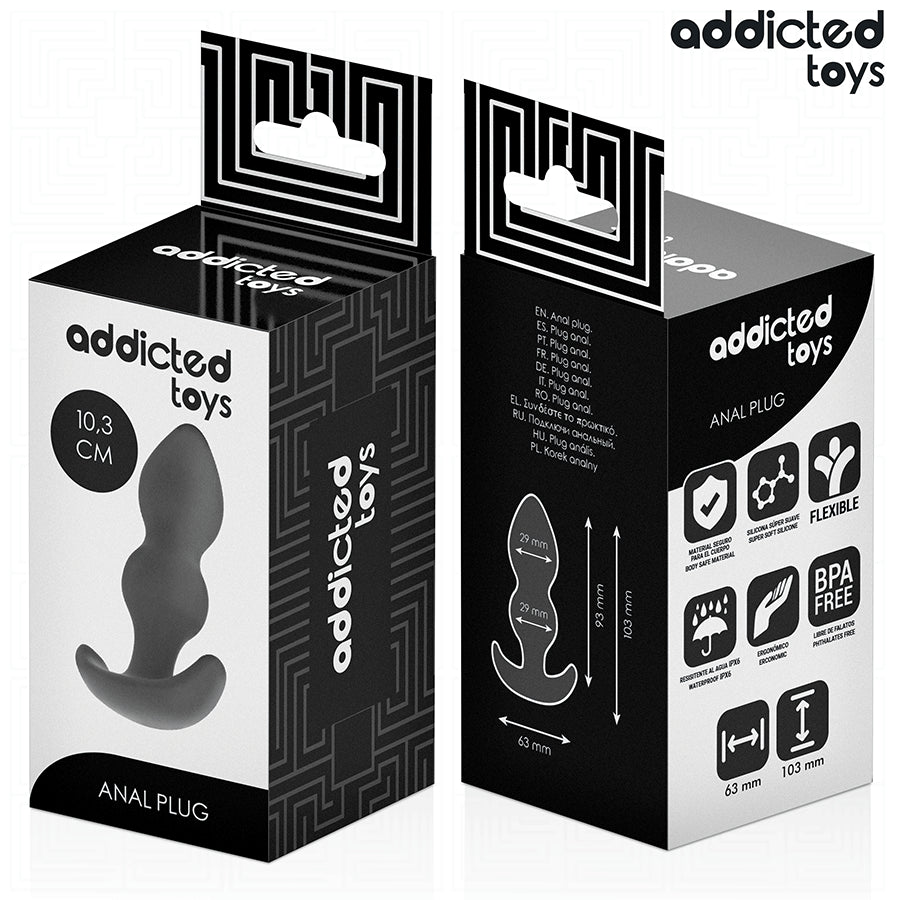 ADDICTED TOYS PLUG ANAL TAMANHO S 103 CM