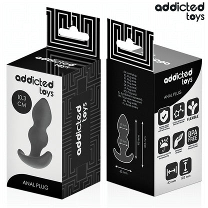 ADDICTED TOYS PLUG ANAL TAMANHO S 103 CM