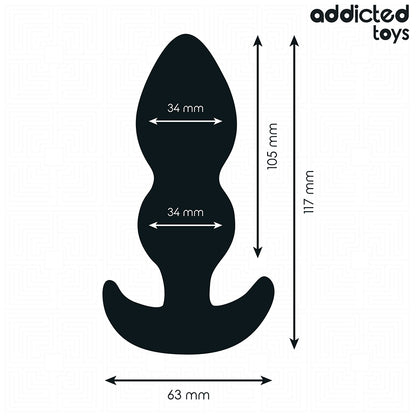 ADDICTED TOYS PLUG ANAL TAMANHO L 117 CM
