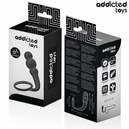 ADDICTED TOYS PLUG ANAL COM ANEL MODELO 1
