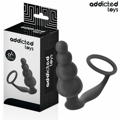 ADDICTED TOYS PLUG ANAL COM ANEL MODELO 5
