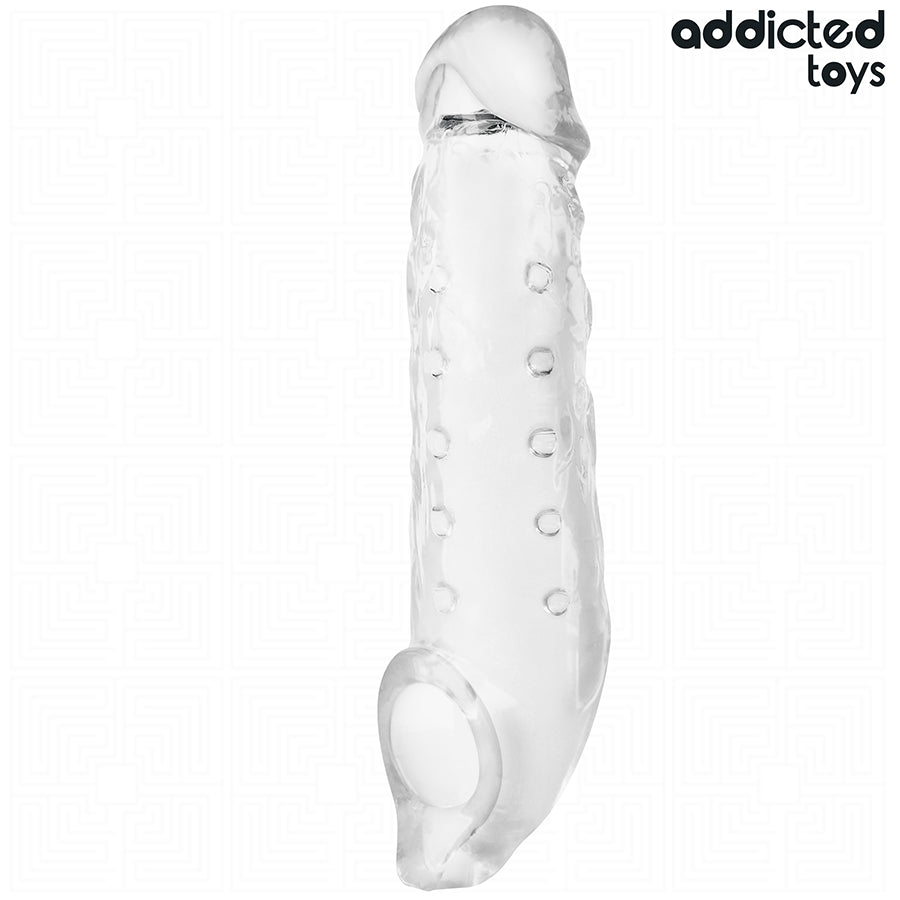 ADDICTED TOYS BAINHA DE PeNIS TRANSPARENTE TAMANHO M 27 CM