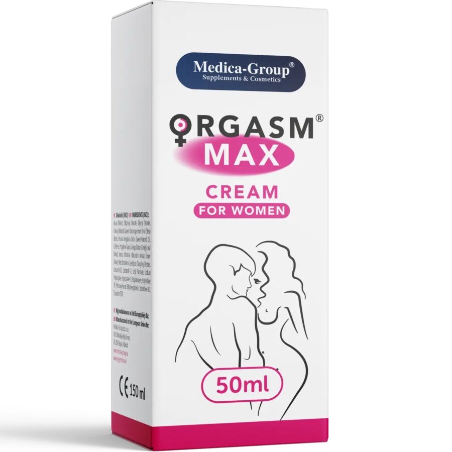 MEDICA GROUP CREME iNTIMO ORGASM MAX PARA MULHERES 50 ML