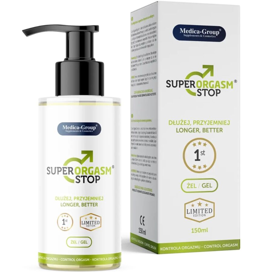 MEDICA GROUP SUPER ORGASM STOP GEL iNTIMO PARA HOMENS 150 ML
