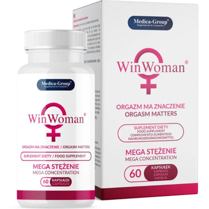 MEDICA GROUP WIN WOMAN LIBIDO ENLARGEMENT 60 CaPSULAS