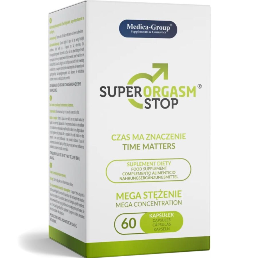 MEDICA GROUP SUPER ORGASMO PARAR DE RETARDAR PARA HOMENS 60 CaPSULAS