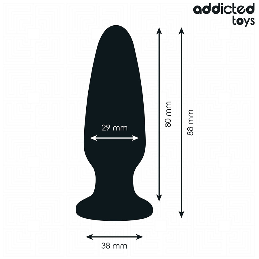 ADDICTED TOYS PLUG ANAL COM JOIA TAMANHO S 88 CM