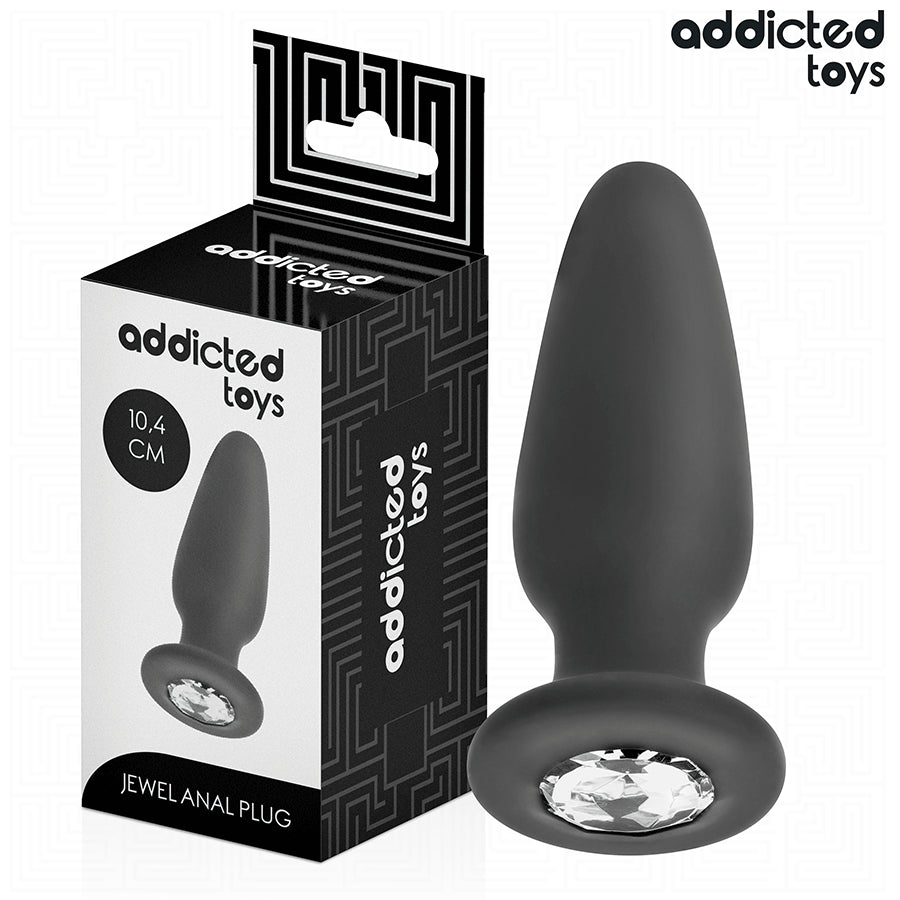 ADDICTED TOYS PLUG ANAL COM JOIA TAMANHO M 104 CM