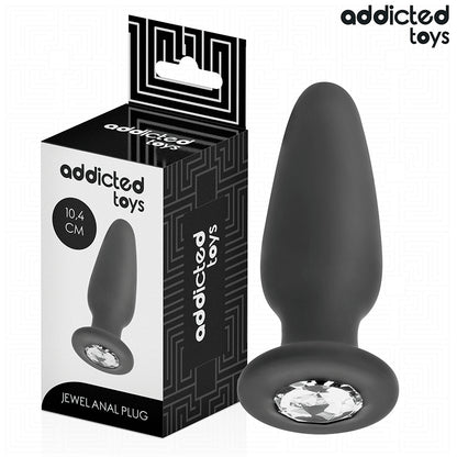 ADDICTED TOYS PLUG ANAL COM JOIA TAMANHO M 104 CM