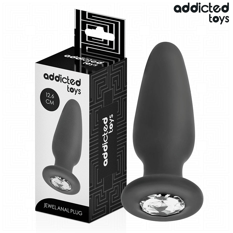 ADDICTED TOYS PLUG ANAL COM JOIA TAMANHO L 126 CM