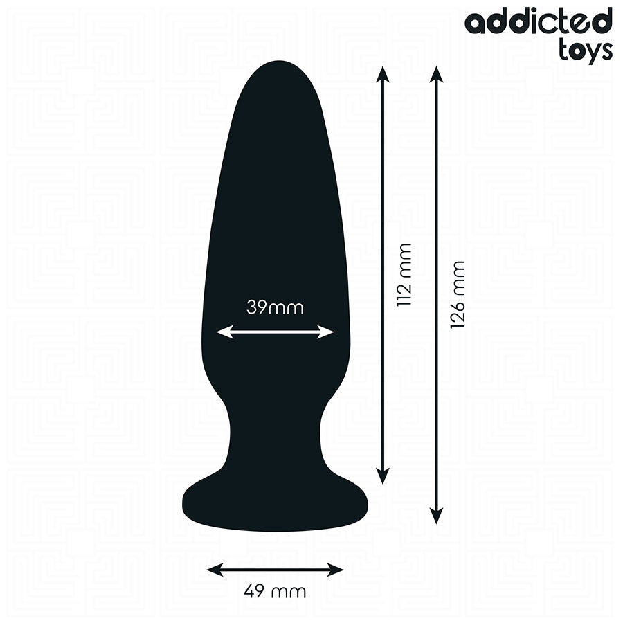ADDICTED TOYS PLUG ANAL COM JOIA TAMANHO L 126 CM