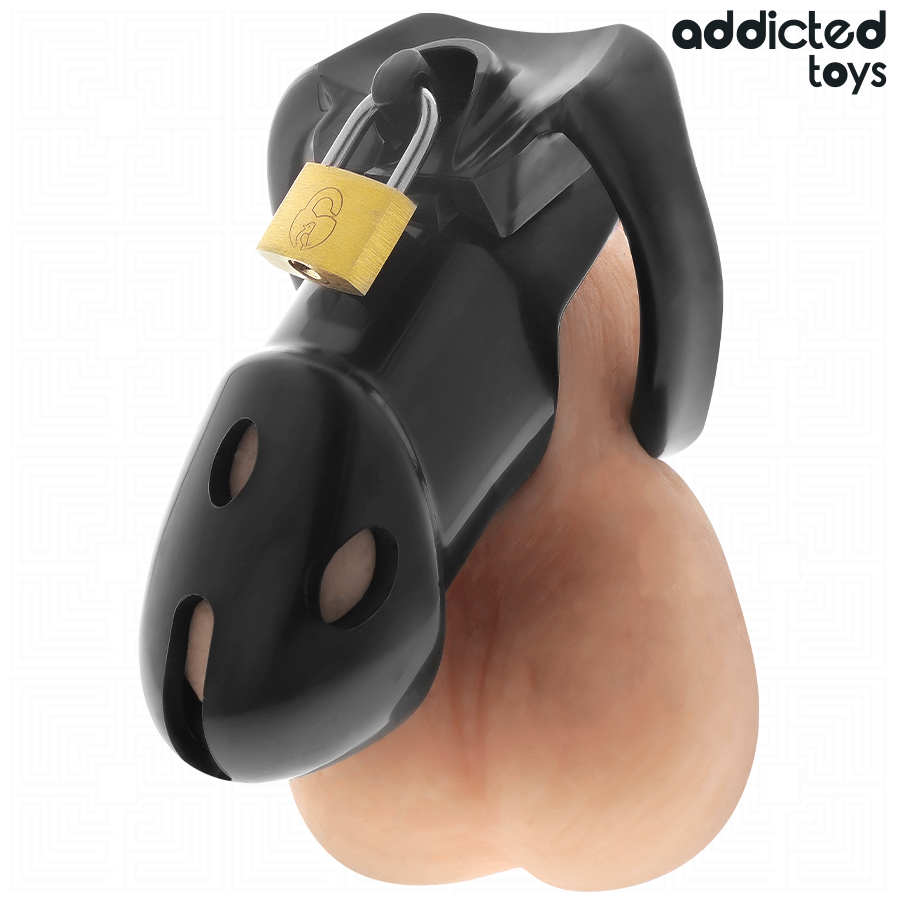 ADDICTED TOYS LOCKED GAIOLA DE PeNIS DEN INQUEBRaVEL 98 CM