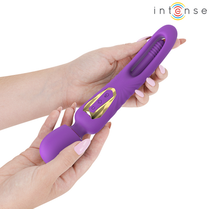 INTENSE VARINHA VIBRAToRIA CHRISTY COM LiNGUA QUE GIRA