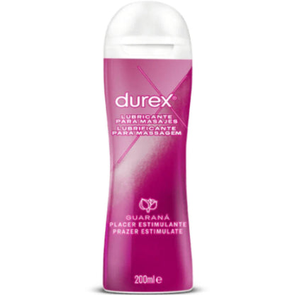 DUREX GEL LUBRIFICANTE DE MASSAGEM ESTIMULANTE DE GUARANa 200 ML