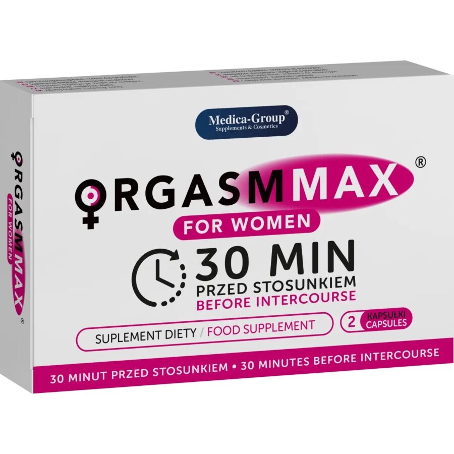 MEDICA GROUP ORGASM MAX PARA MULHERES 2 CaPSULAS