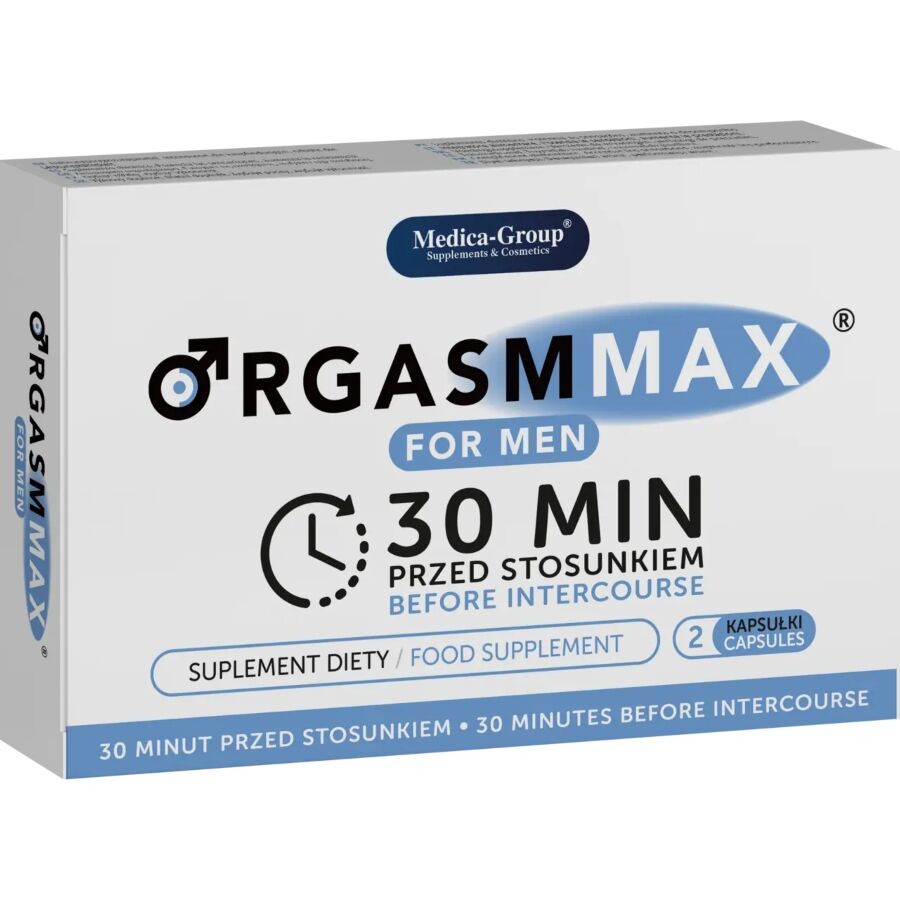 MEDICA GROUP ORGASM MAX PARA HOMENS 2 CaPSULAS