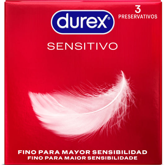 DUREX SENSITIVE 3 UNIDADES
