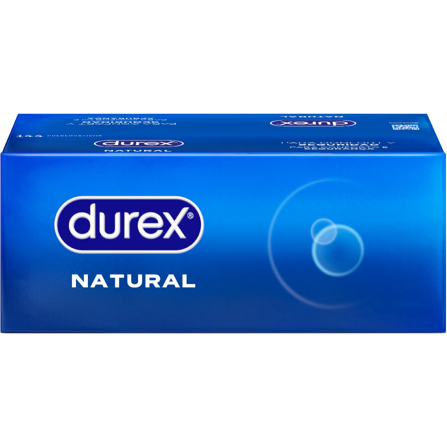 DUREX PRESERVATIVOS NATURAIS 144 UNIDADES