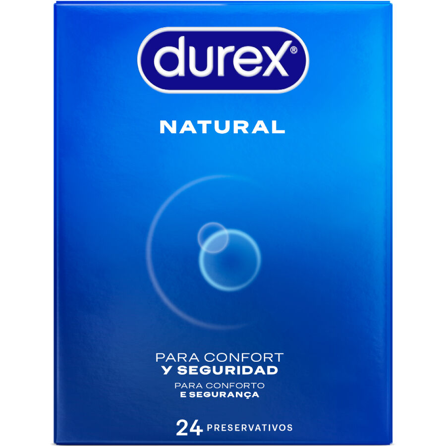 DUREX PRESERVATIVOS NATURAIS 24 UNIDADES