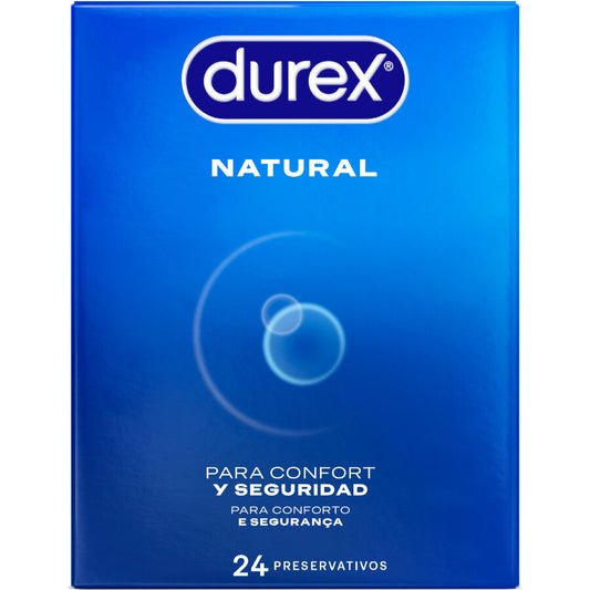 DUREX PRESERVATIVOS NATURAIS 24 UNIDADES