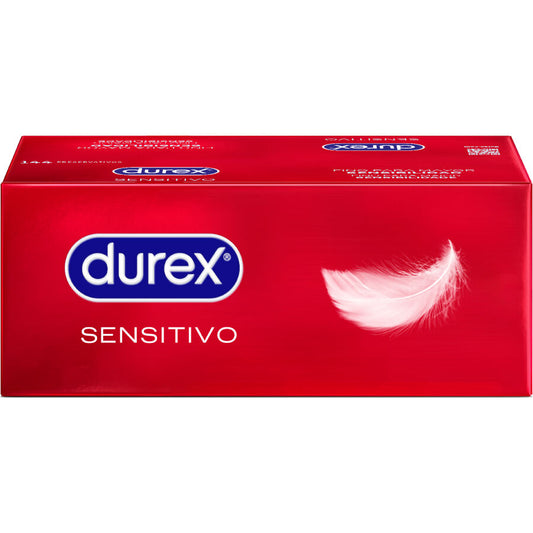 DUREX PRESERVATIVOS SENSiVEIS 144 UNIDADES