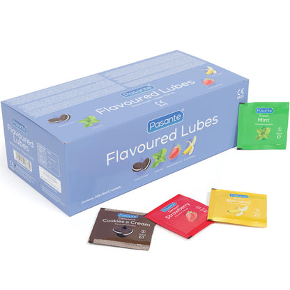 PASANTE LUBRIFICANTES SABOR CAIXA 144 UNIDADES 5 ML