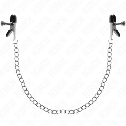 KINK PINyAS DE CORRENTE PLANA PRATA 34 CM