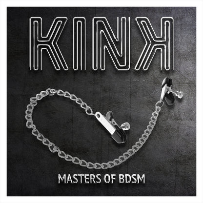 KINK PINyAS DE CORRENTE PLANA PRATA 34 CM