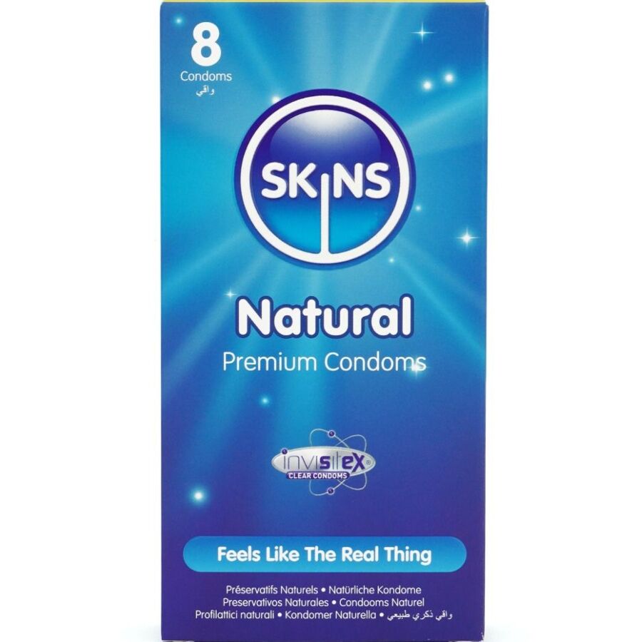 SKINS PRESERVATIVOS NATURAIS PREMIUM PACOTE 8