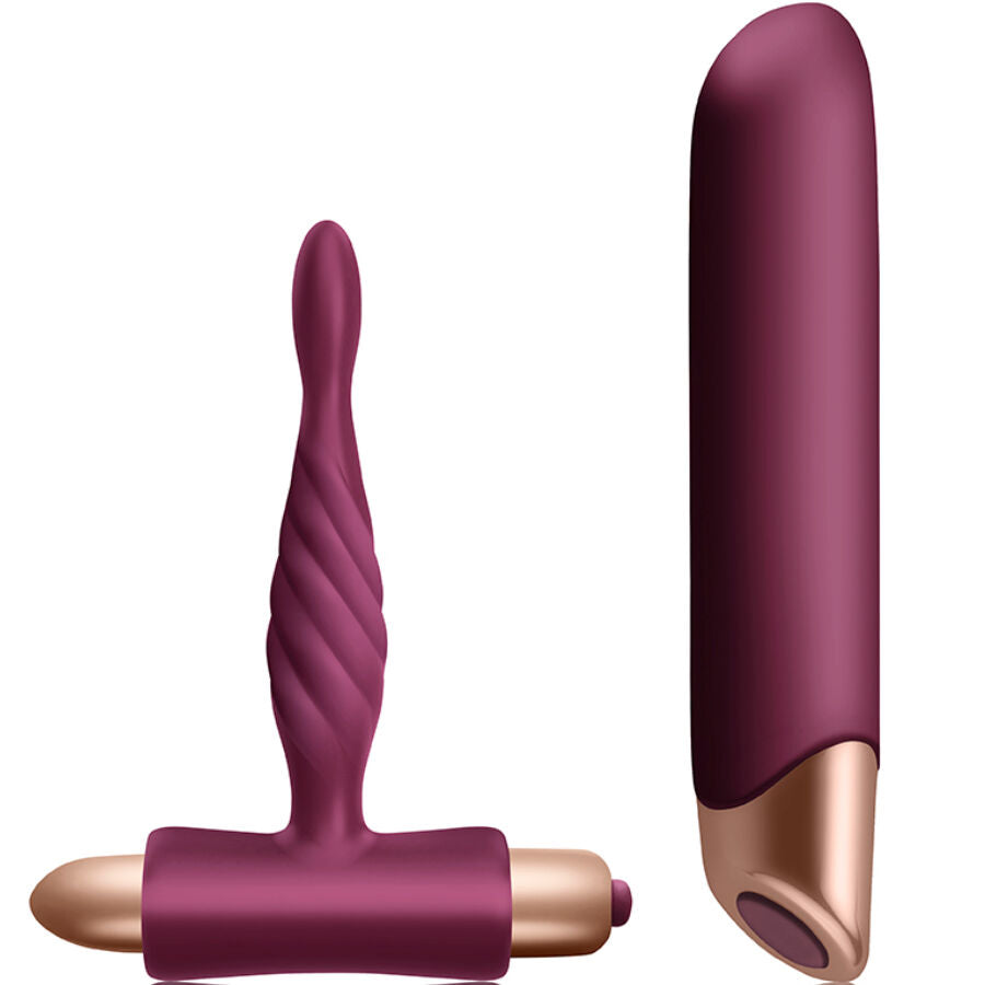 CLIMAXIMUM KIT RAPTURE VIBRADOR CLaSSICO PLUG ANAL PARA INICIANTES