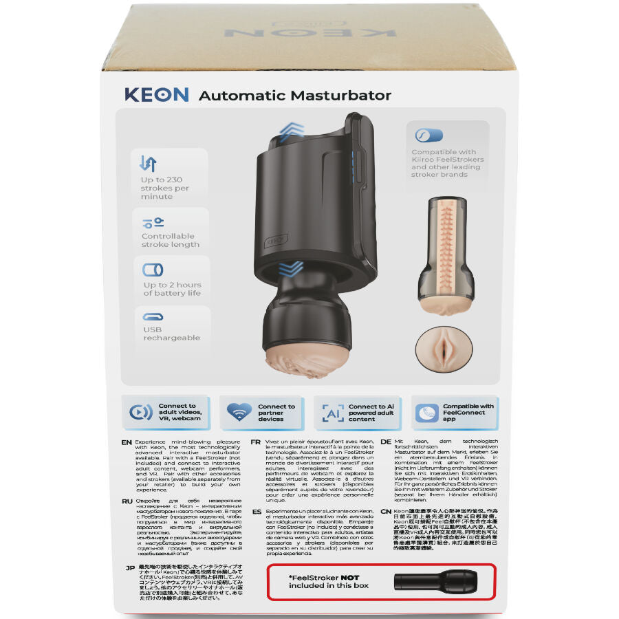 KIIROO MASTURBADOR AUTOMaTICO KEON WIFI