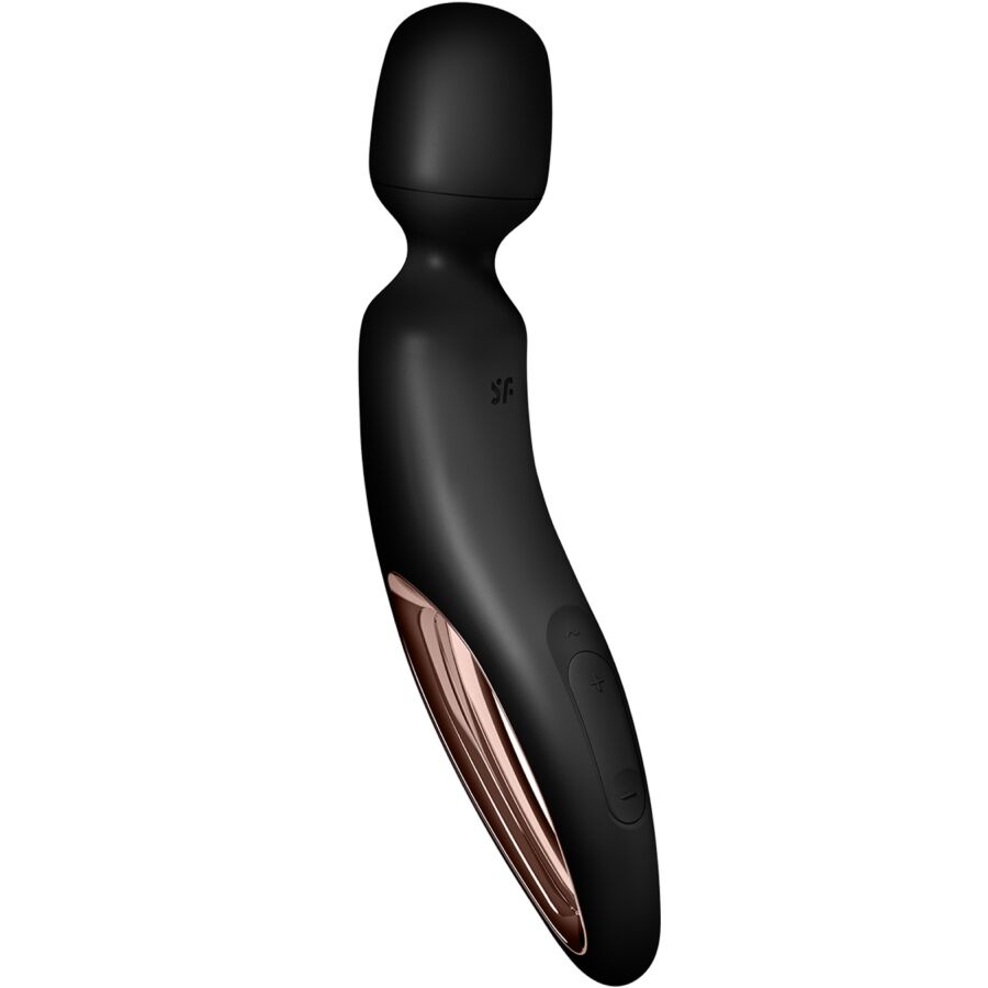 SATISFYER WAND ERLAND MASSAGEADOR VIBRAToRIO PRETO