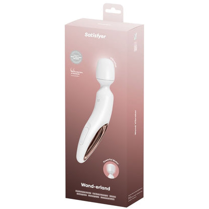 SATISFYER WAND ERLAND MASSAGEADOR VIBRAToRIO BRANCO