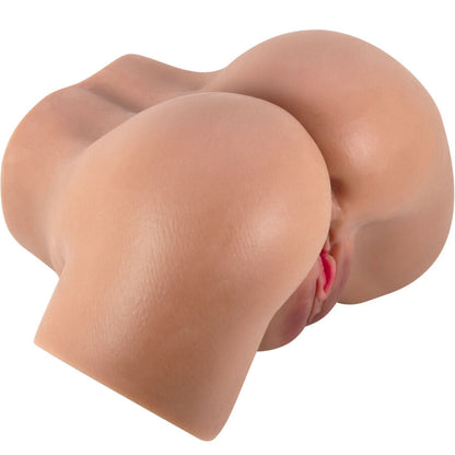 CRAZY BULL VIBRADOR HAILEY BUTT COM CONTROLE REMOTO REALISTA DE VAGINA E aNUS