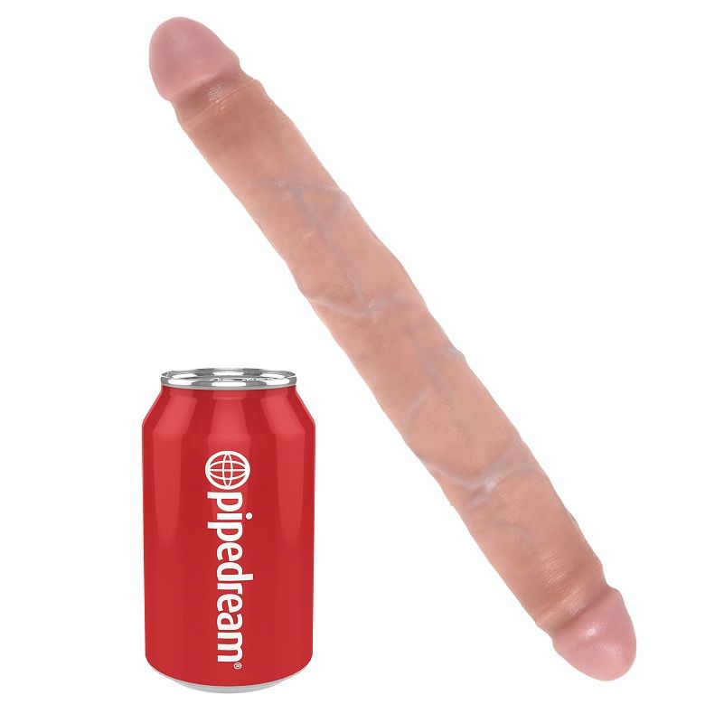 KING COCK SLIM DOUBLE DILDO