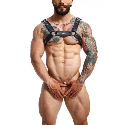 MOB DNGEON BLACK CHAIN HARNESS TAMANHO uNICO