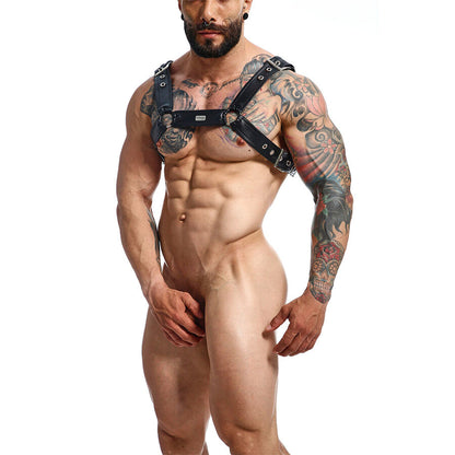 MOB DNGEON BLACK CHAIN HARNESS TAMANHO uNICO