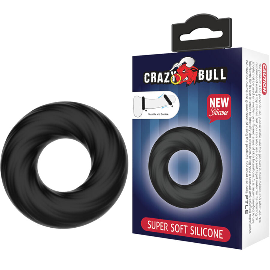 CRAZY BULL ANEL DE SILICONE ESPIRAL